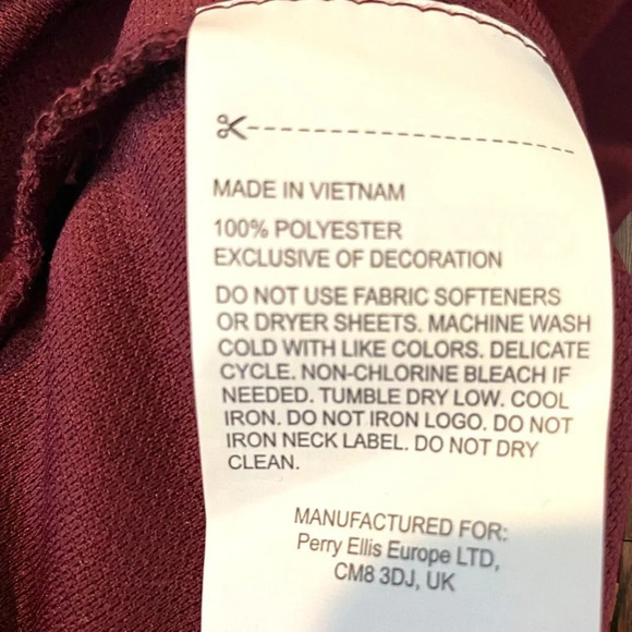 Mens‎ size medium grand slam polo maroon - Picture 6 of 7